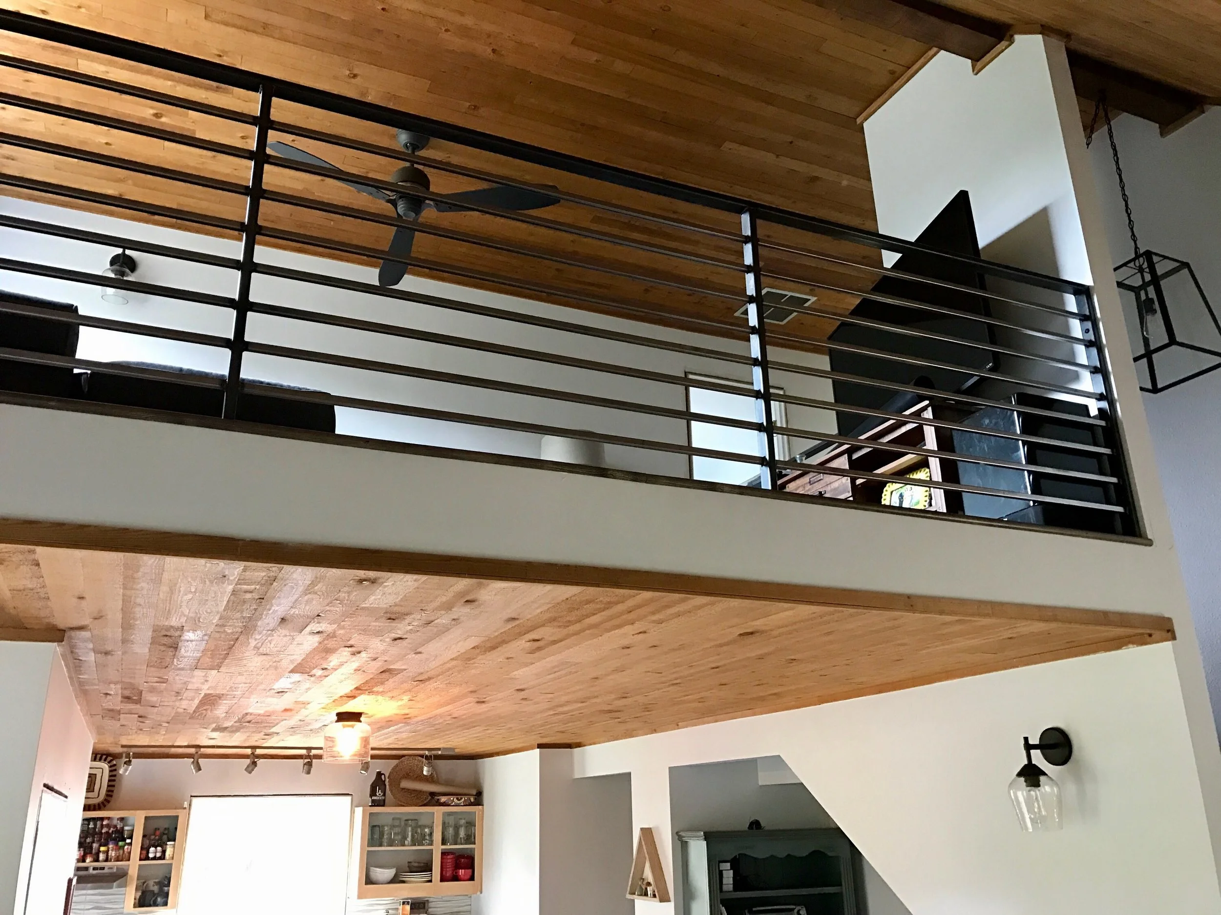 Industrial Modern Balcony Rail