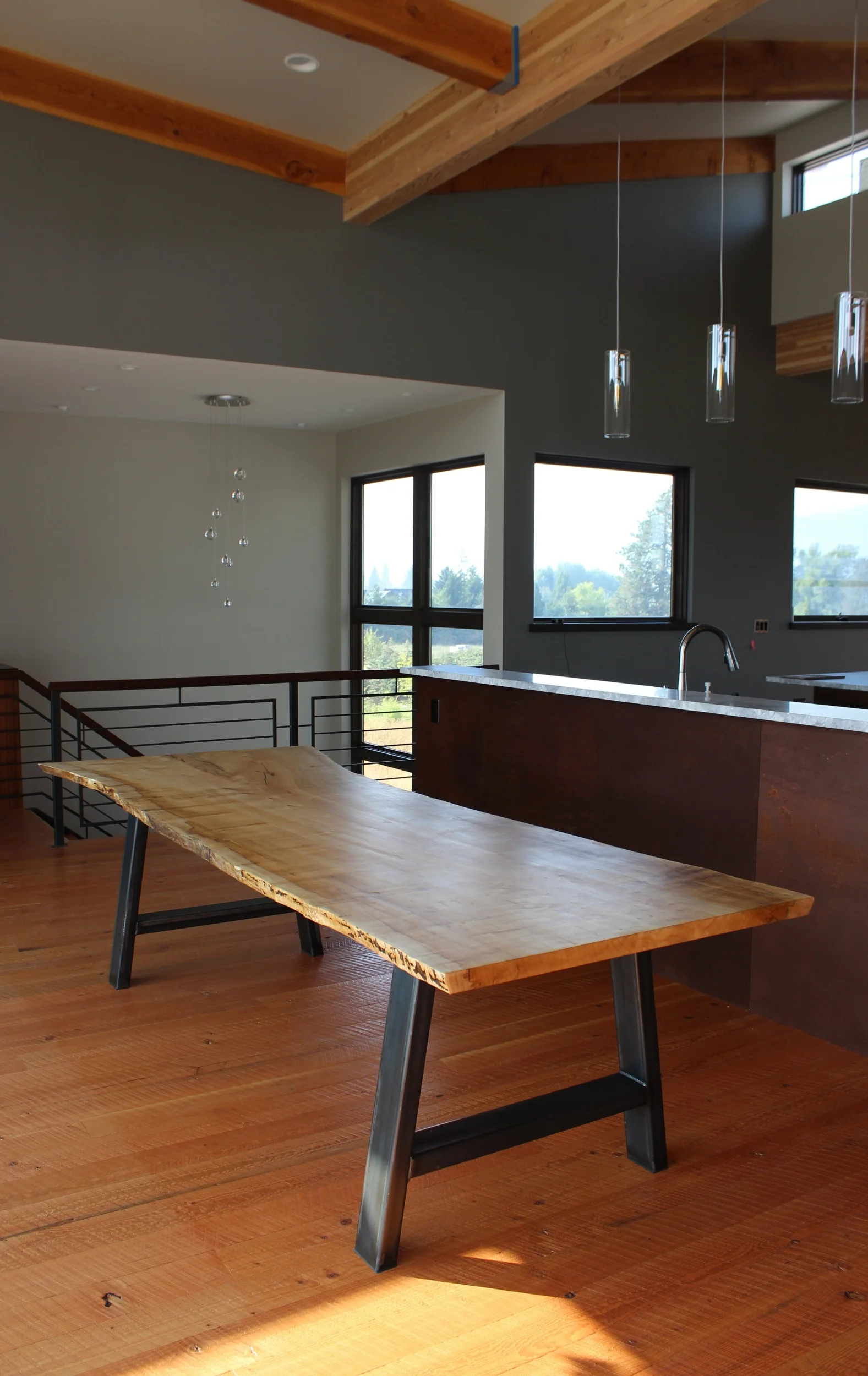 Silver Maple Dining Table