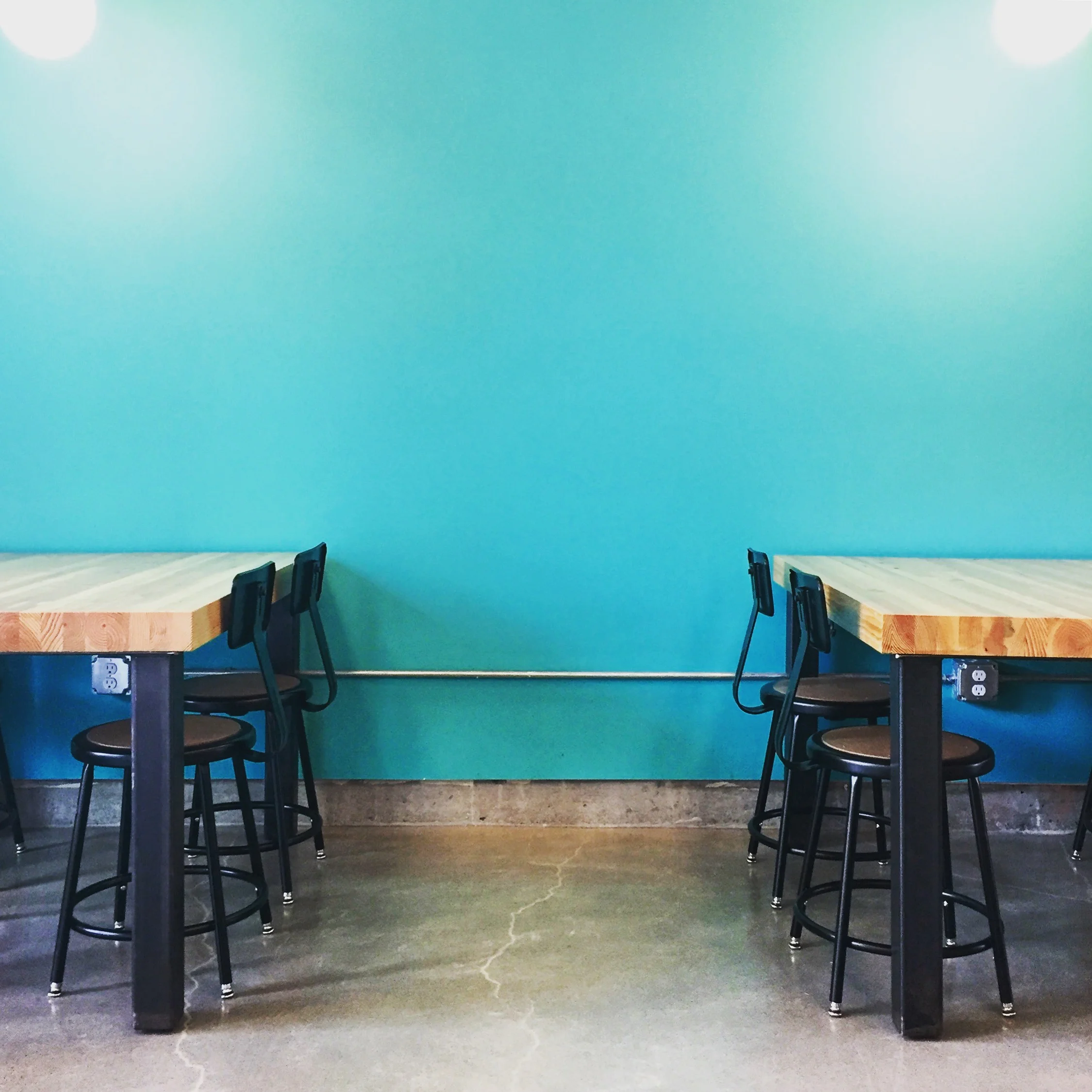 DIY Bar Portland, OR. | Table Bases 