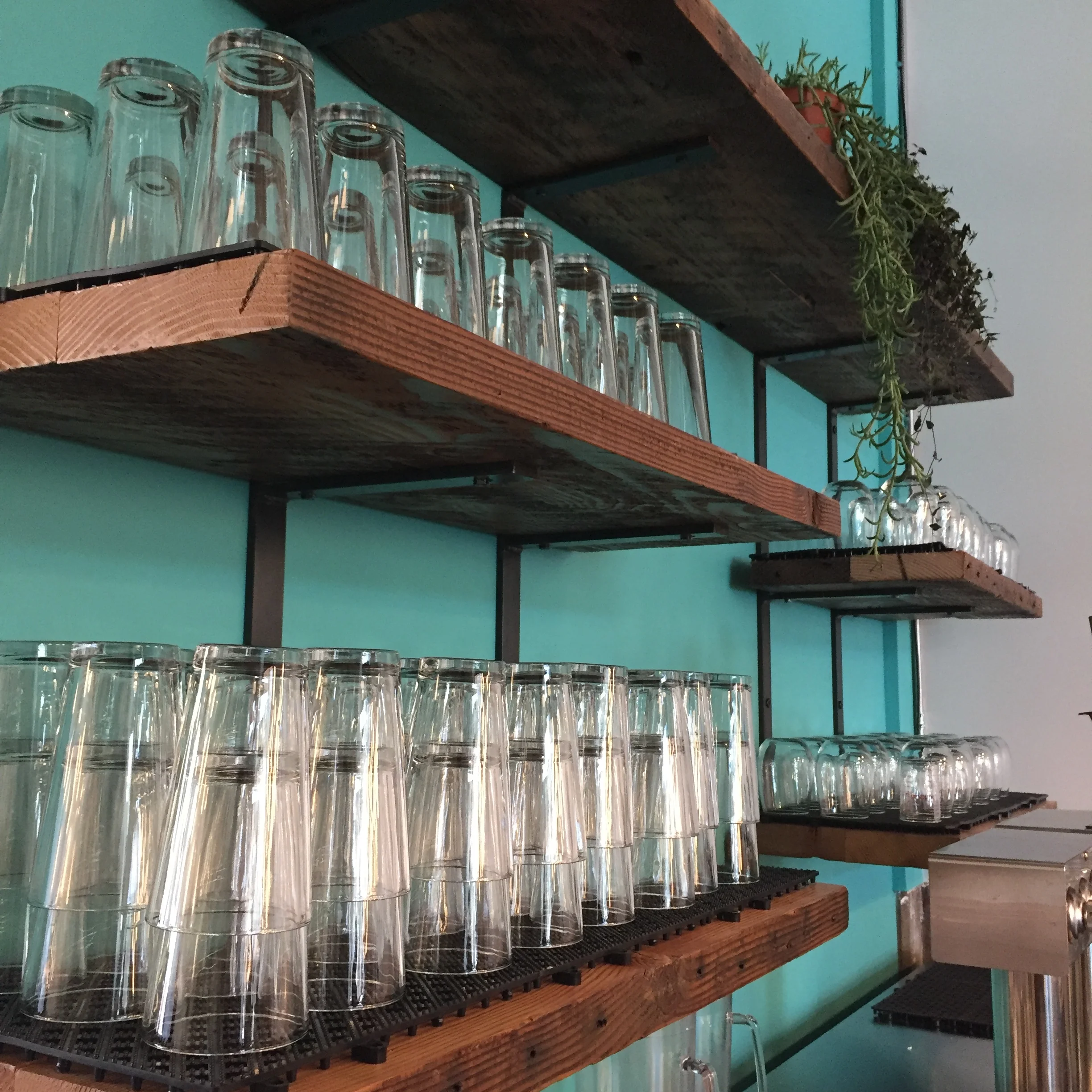 DIY Bar Portland, OR. | Shelving Brackets