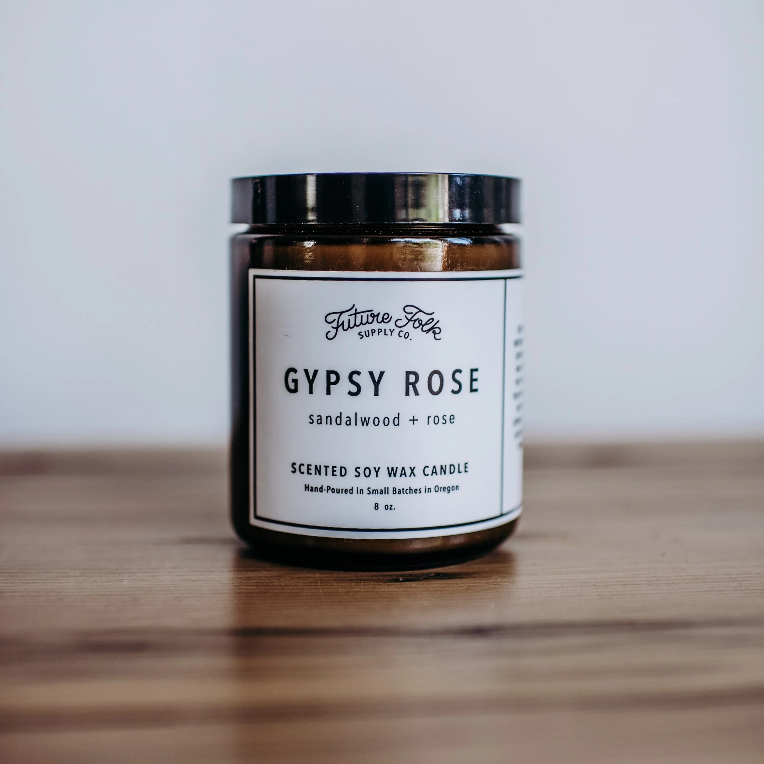 Gypsy Rose Scented Soy Wax Candle
