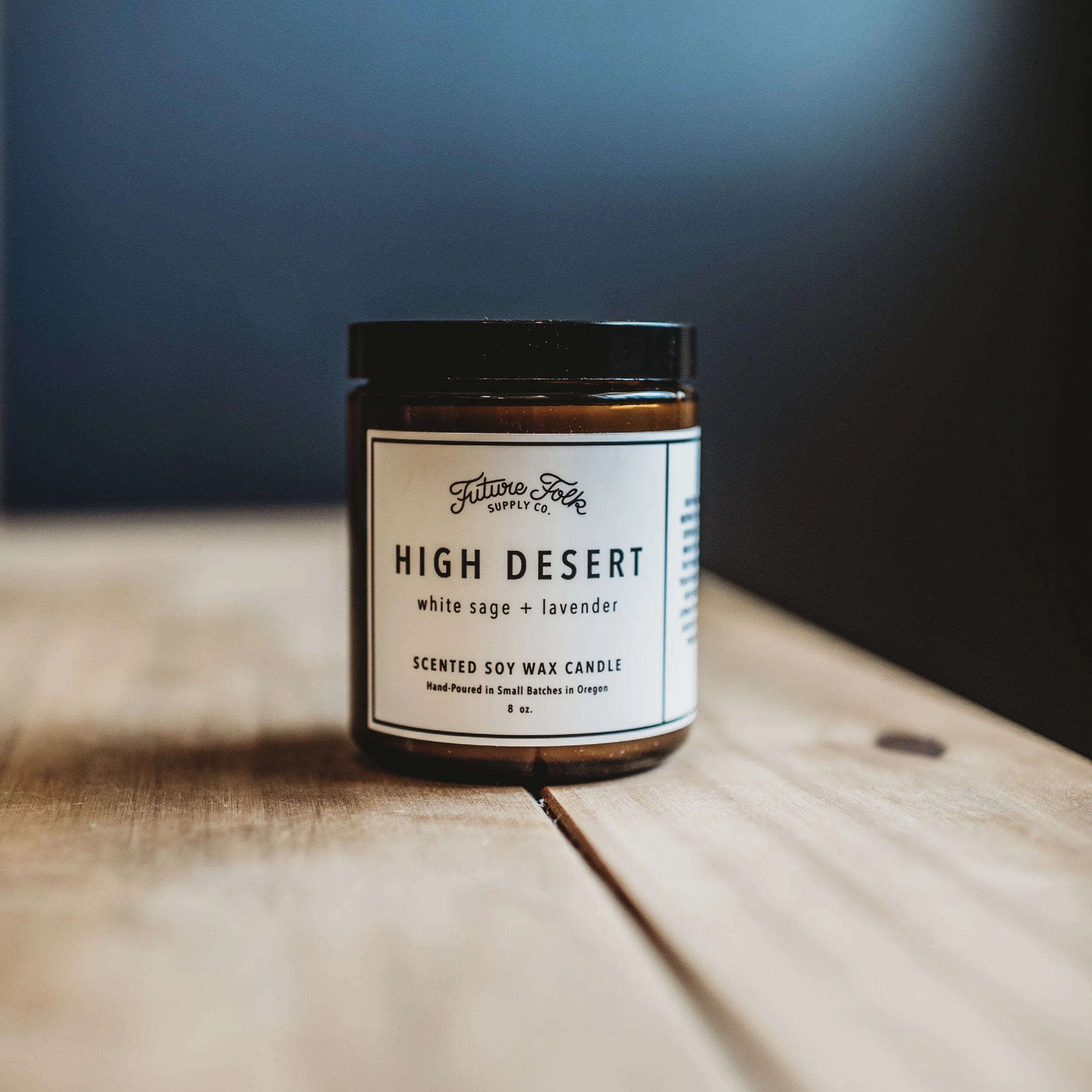 High Desert Scented Soy wax candle