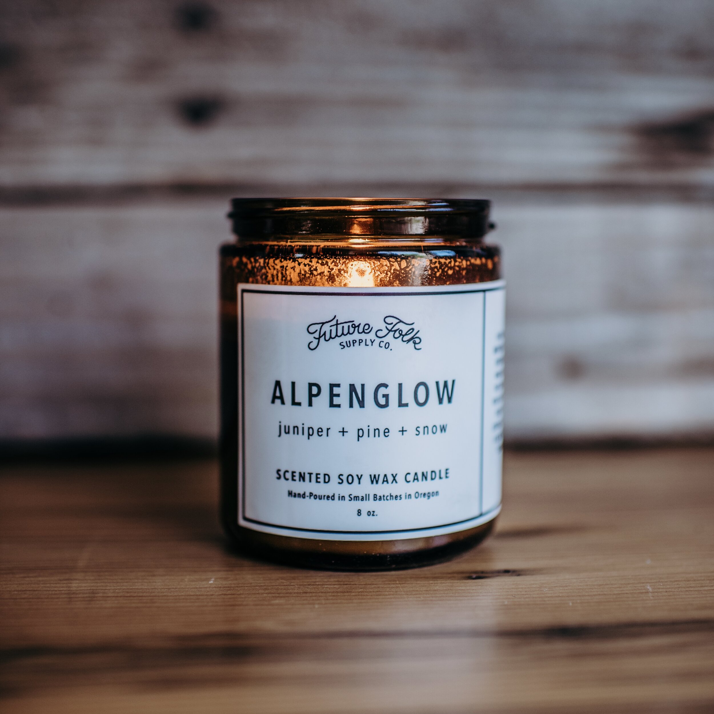 Alpenglow Scented Soy Wax Candle
