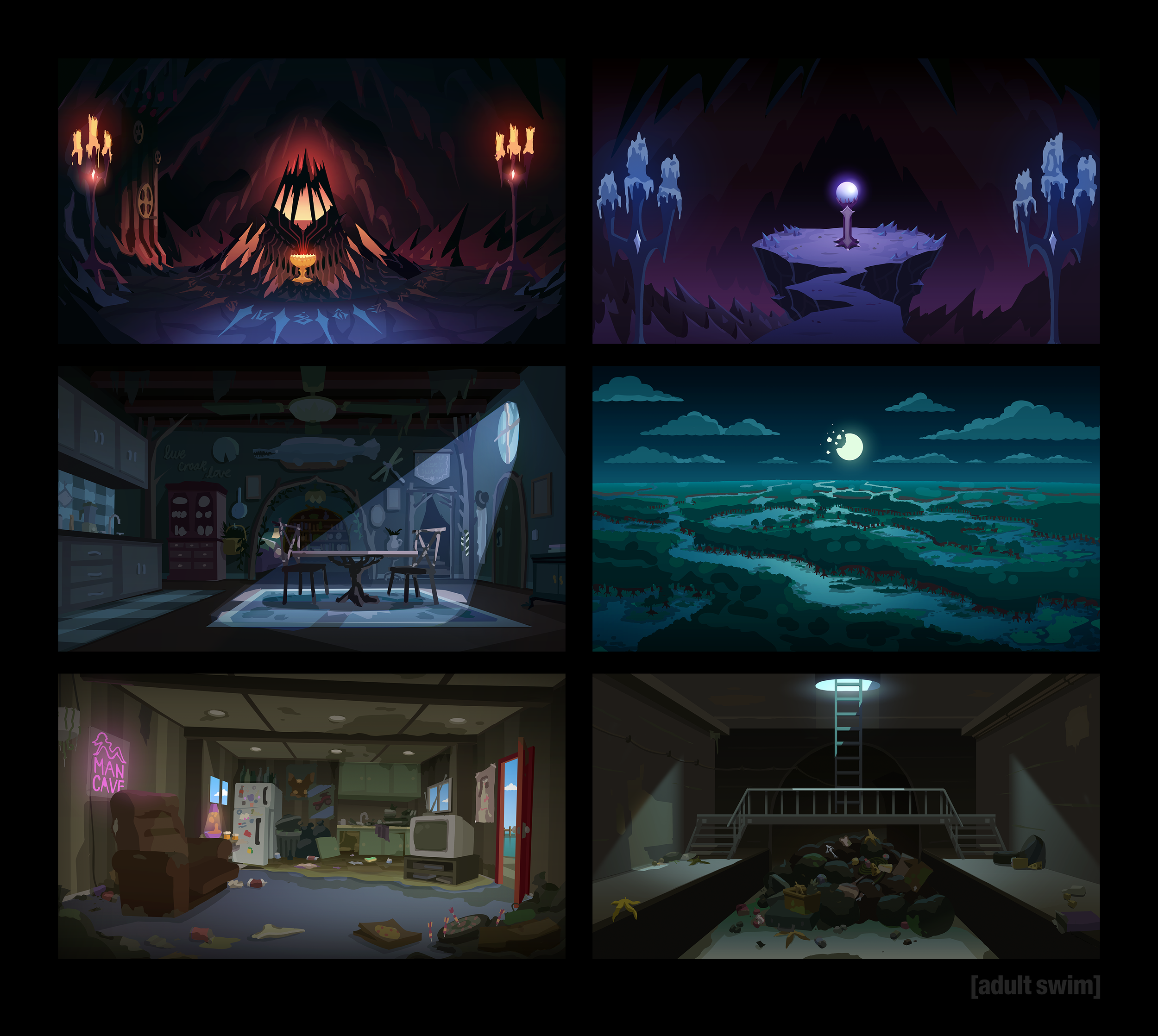 Colour Keys | Smiling Friends (Season 3) for Adult Swim