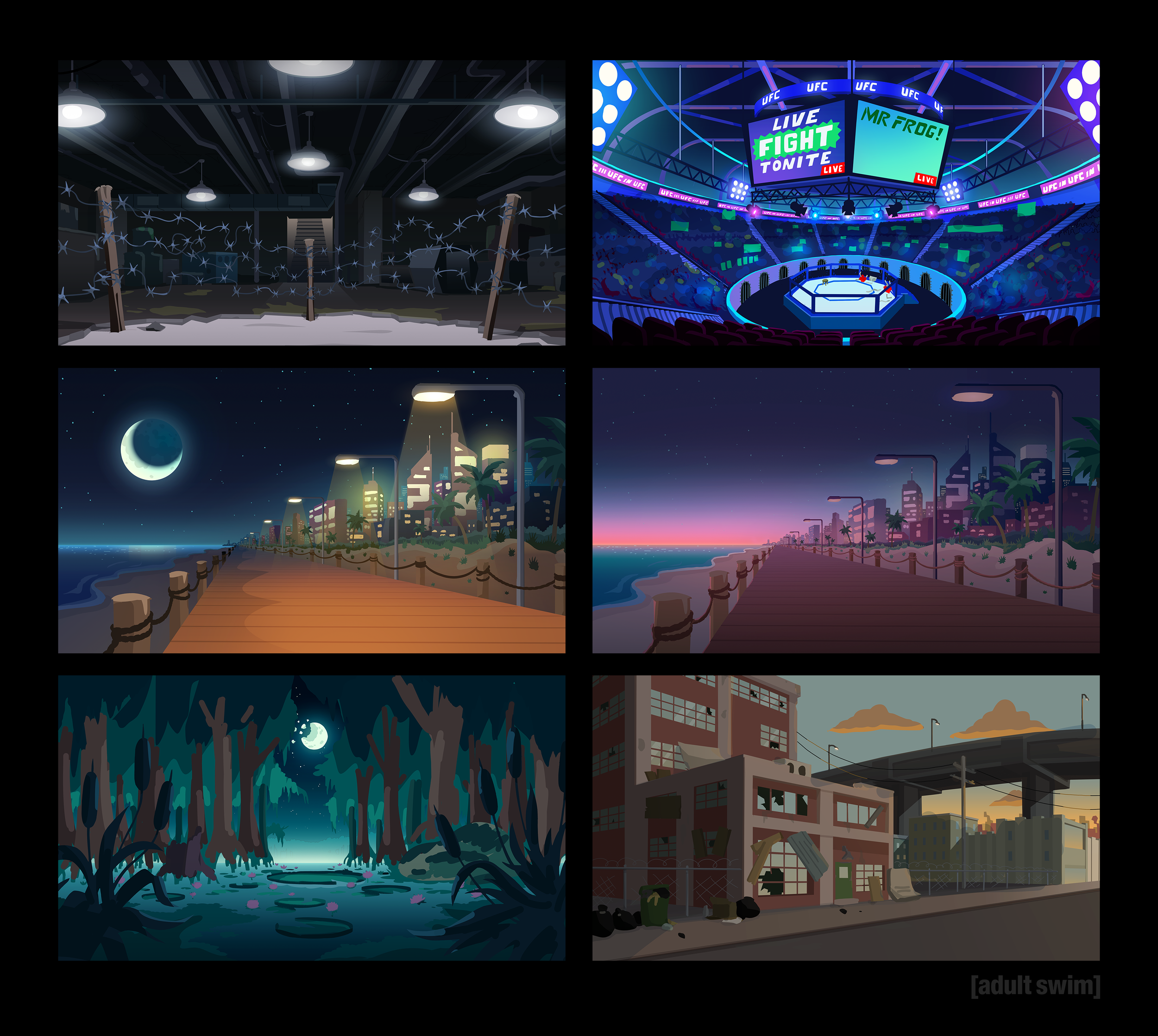 Colour Keys | Smiling Friends (Season 3) for Adult Swim