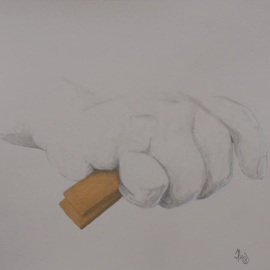 Hand study: Rex ii