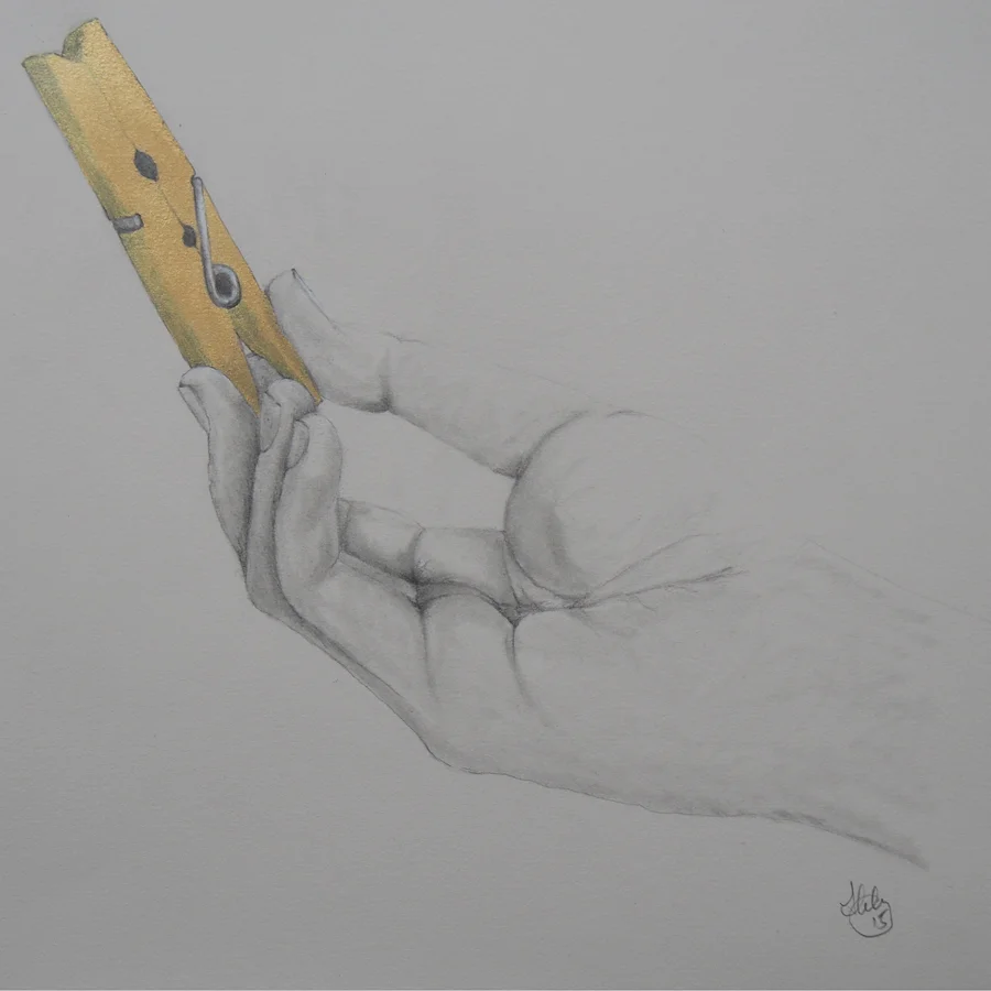 Hand study: Olivia i