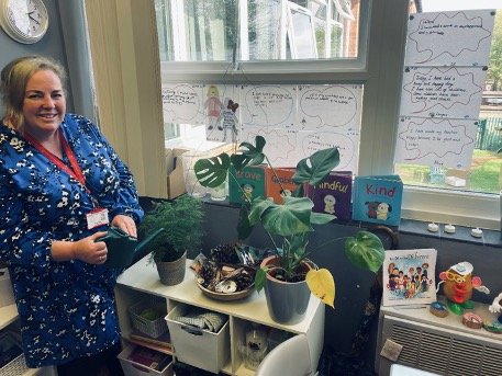  Mrs Langan is our ELSA (Emotional Literacy Support Assistant). She has been specially trained by a team of educational psychologists to support the emotional development of children in school. She has regular professional supervision from an educati