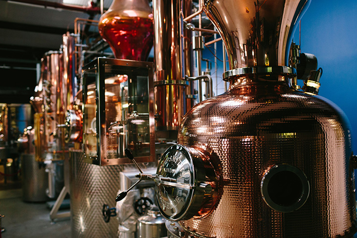 Prudence, Patience and Constance. Photo: Sipsmith