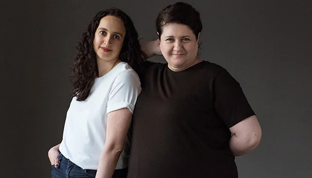 Founders - Polina Veksler and Alex Waldman. Credit: Universal Standard