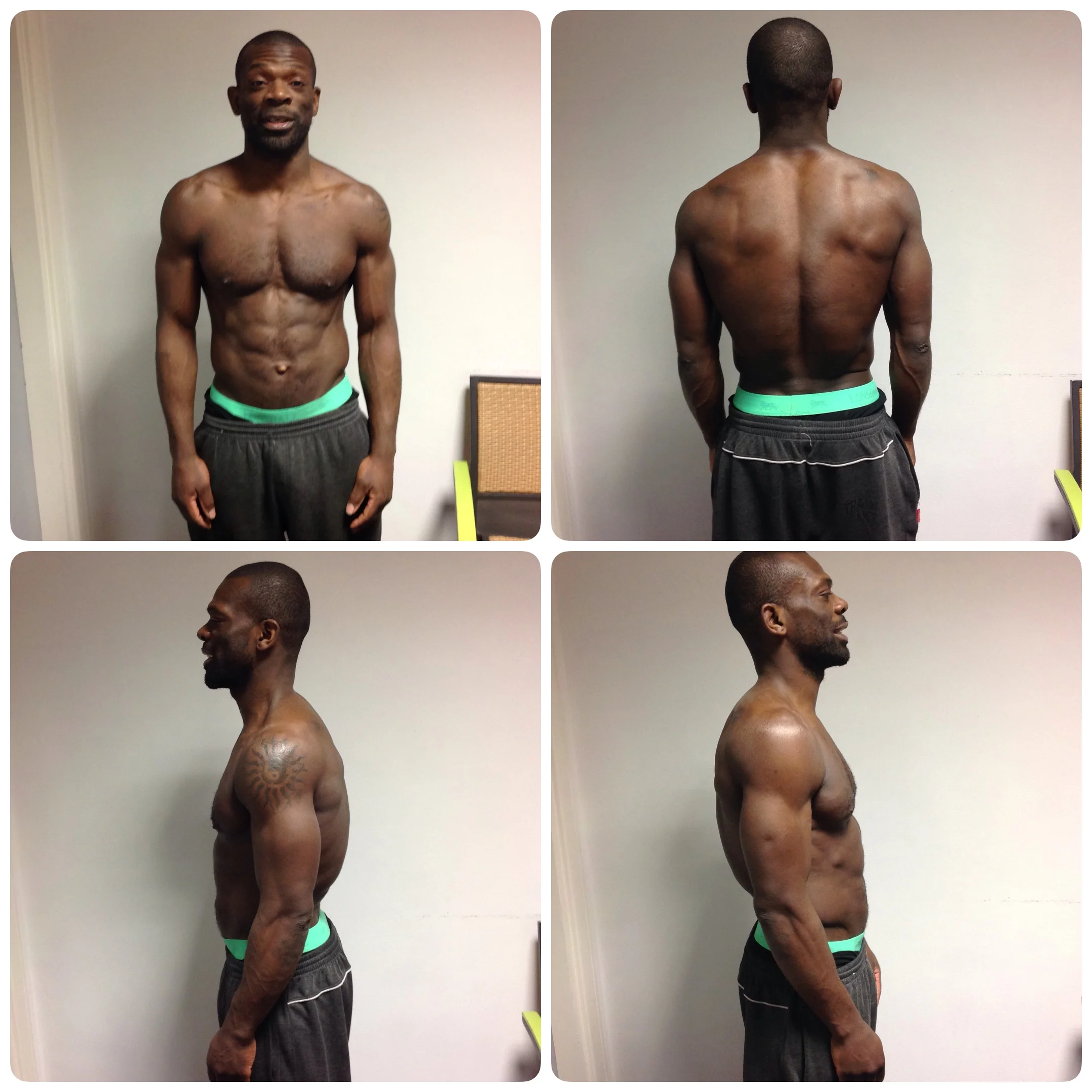 That picture was taken on the 27th of January, my weight was 86.5kg and 14 % body fat. I am currently at 86kg after following the #TheHighFatHighProteinLowCarbs approach and I DONT LOOK AS LEAN AS IN THIS PIC. Does fat makes thinner? Leaner, NO!!!