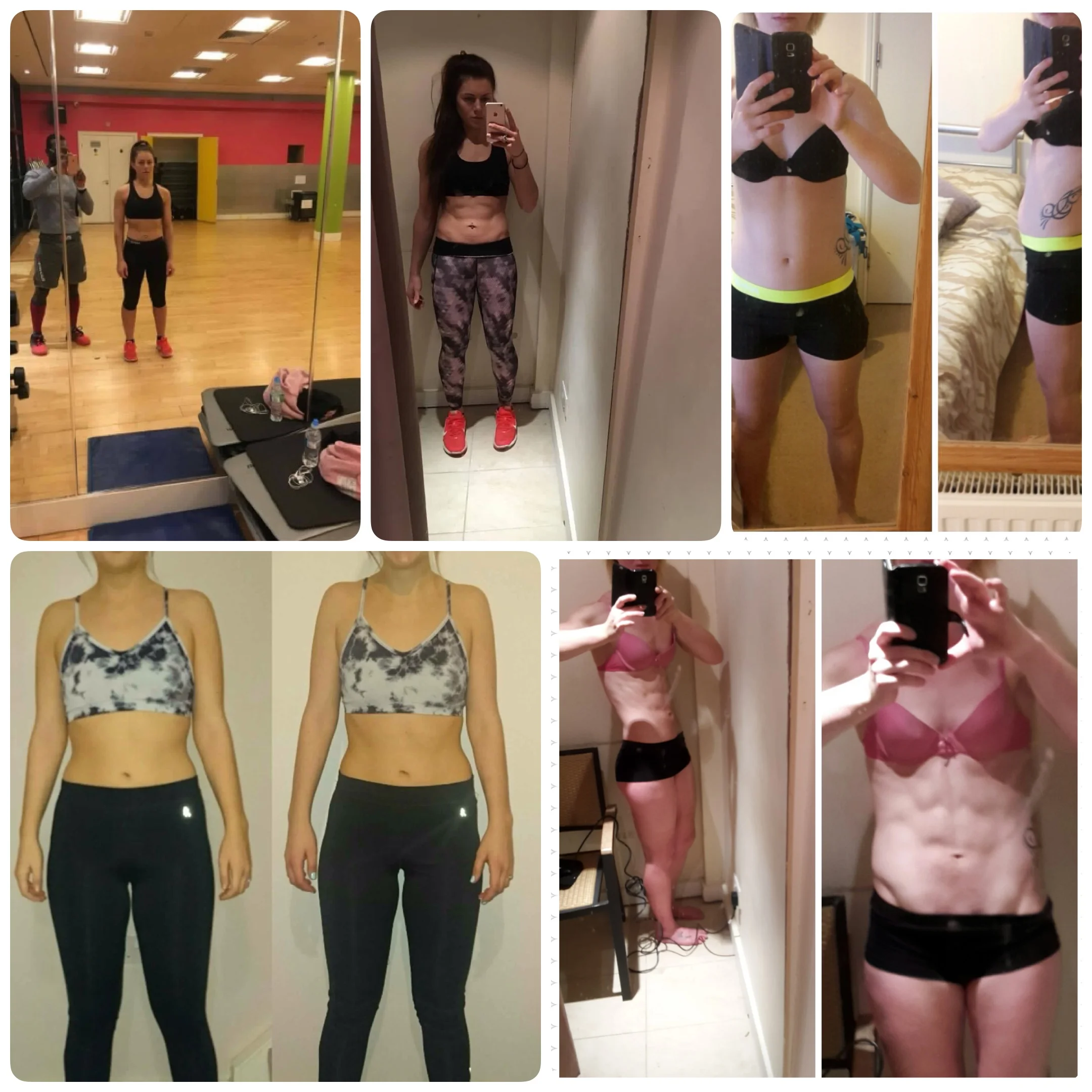 Top left Kirsten, bottom left Lilly and right Rachel, our Pre Xmas Challenge Winners.