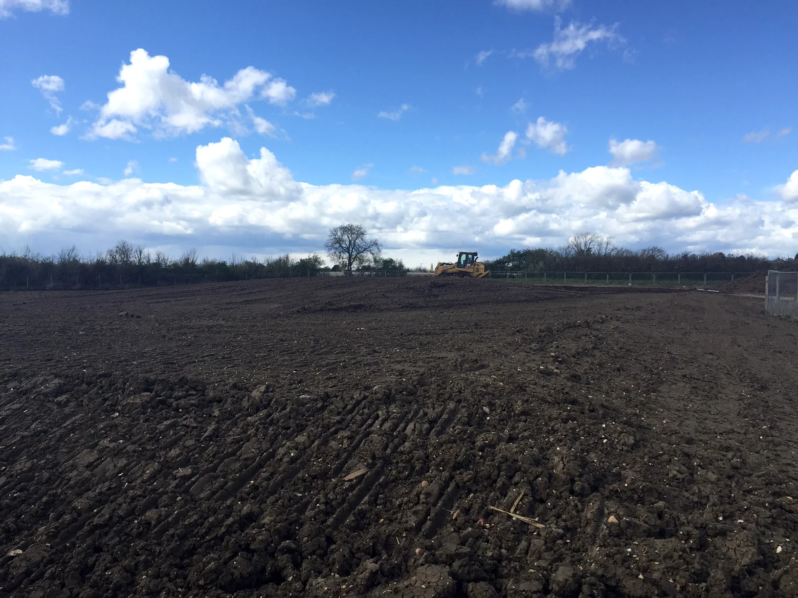  The pitch's levels begin to take shape 