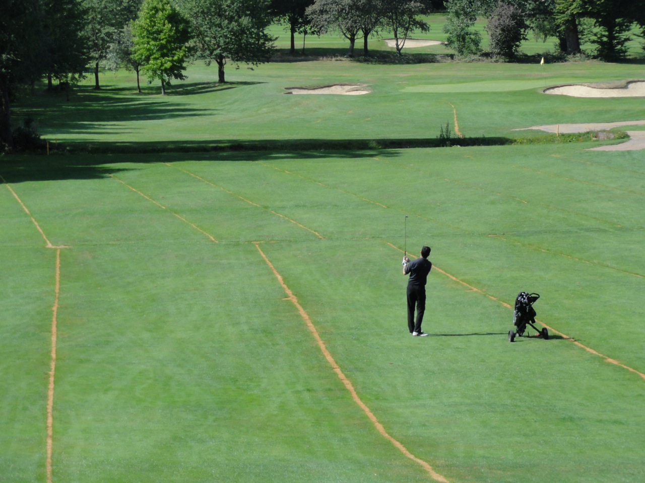 Fairways are back in play immediately