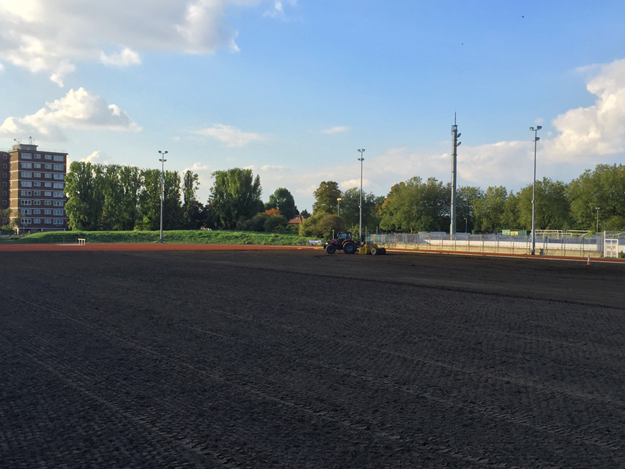  Cultivation works underway 