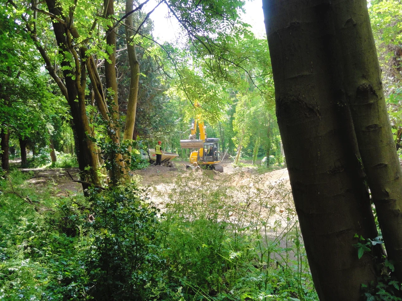 Turfdry Finds its Place in History Constructing Flood Alleviation Scheme in Enfield