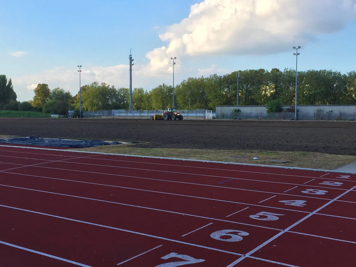 Unique Challenges of Athletics Infield for Drainage Desgin