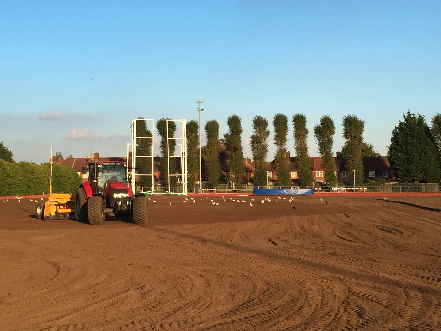 Jim Peters Stadium Infield Re-Levelling