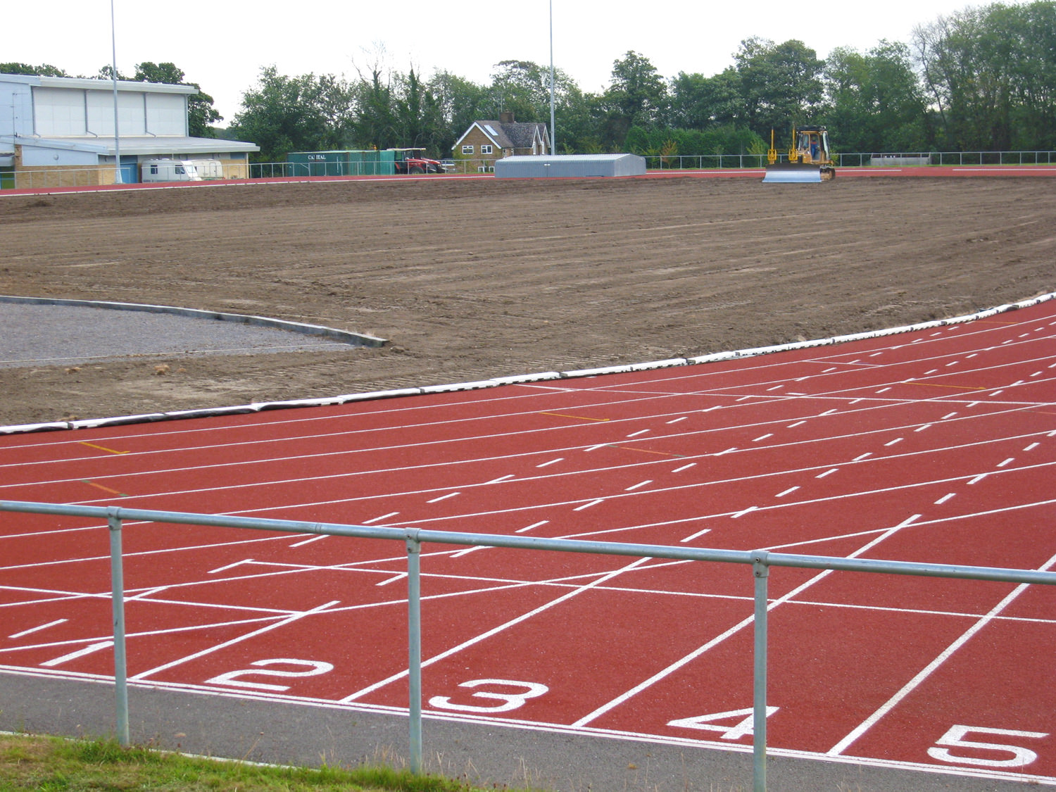 Mark Hall Specialist Sports College - Pitch Re-Construction