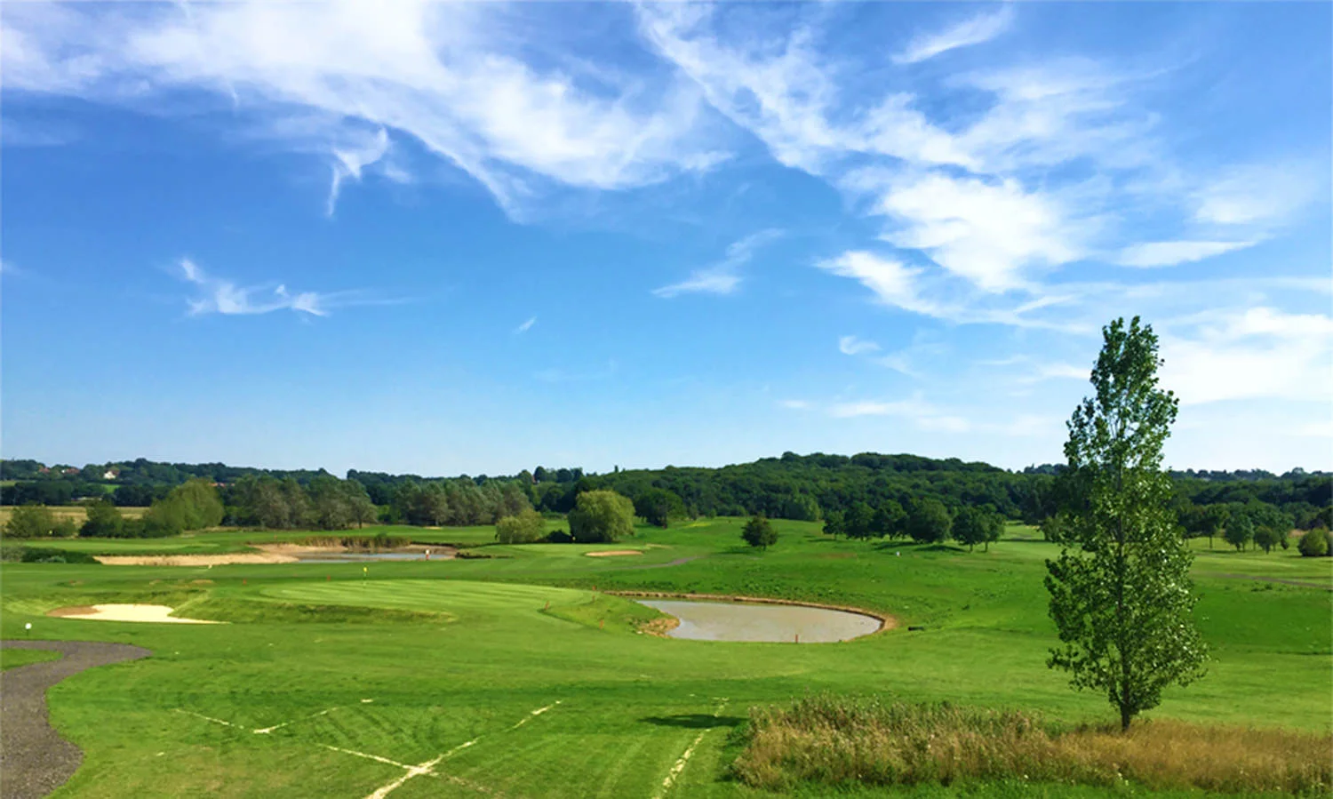 The Rayleigh Club - Pond Construction