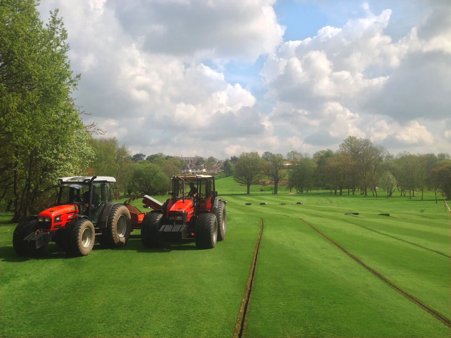 Enfield Golf Club - Fairway Drainage Installation