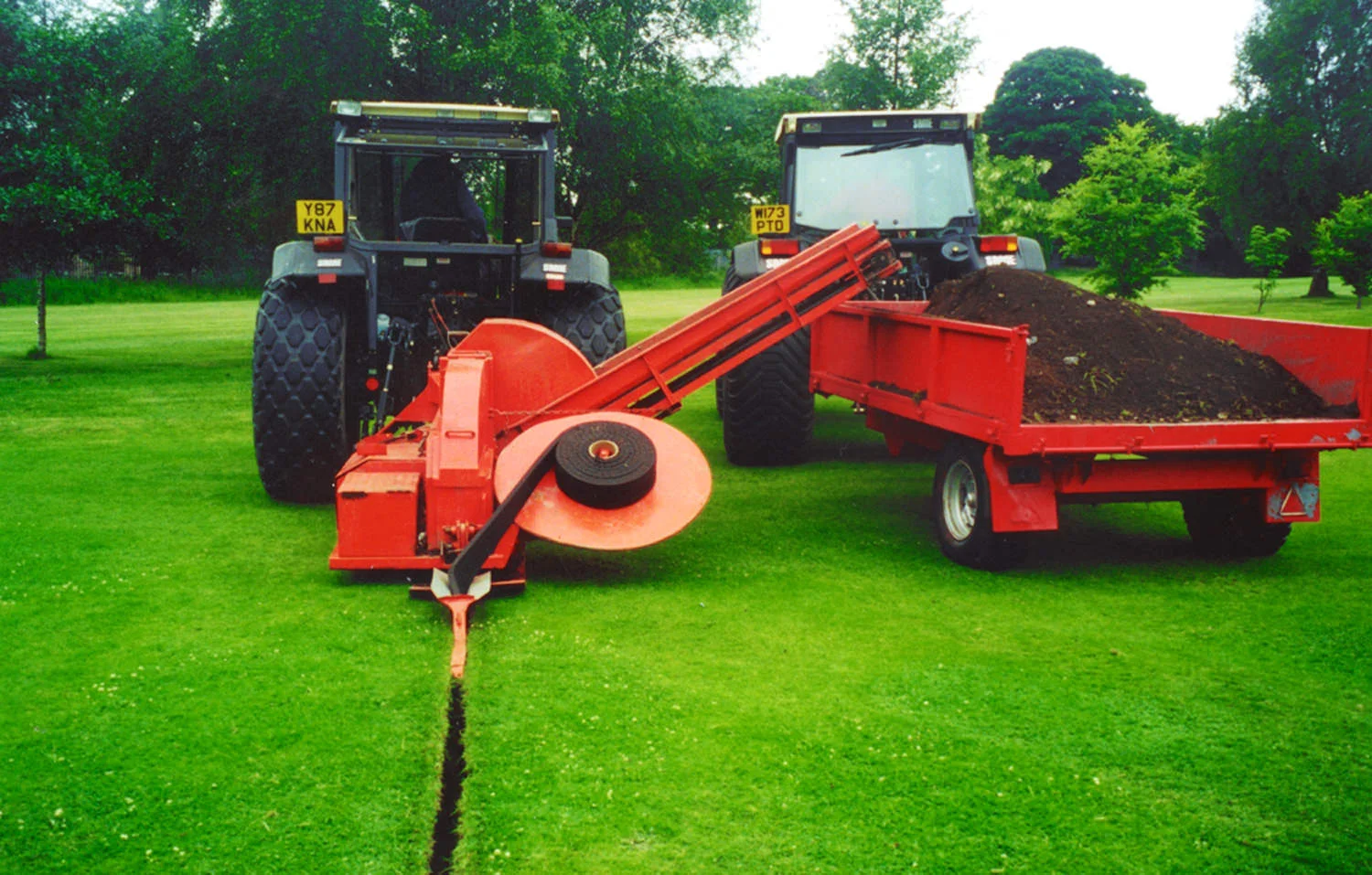 Huyton & Prescott Golf Club - Hydraway Sportsdrain Installation