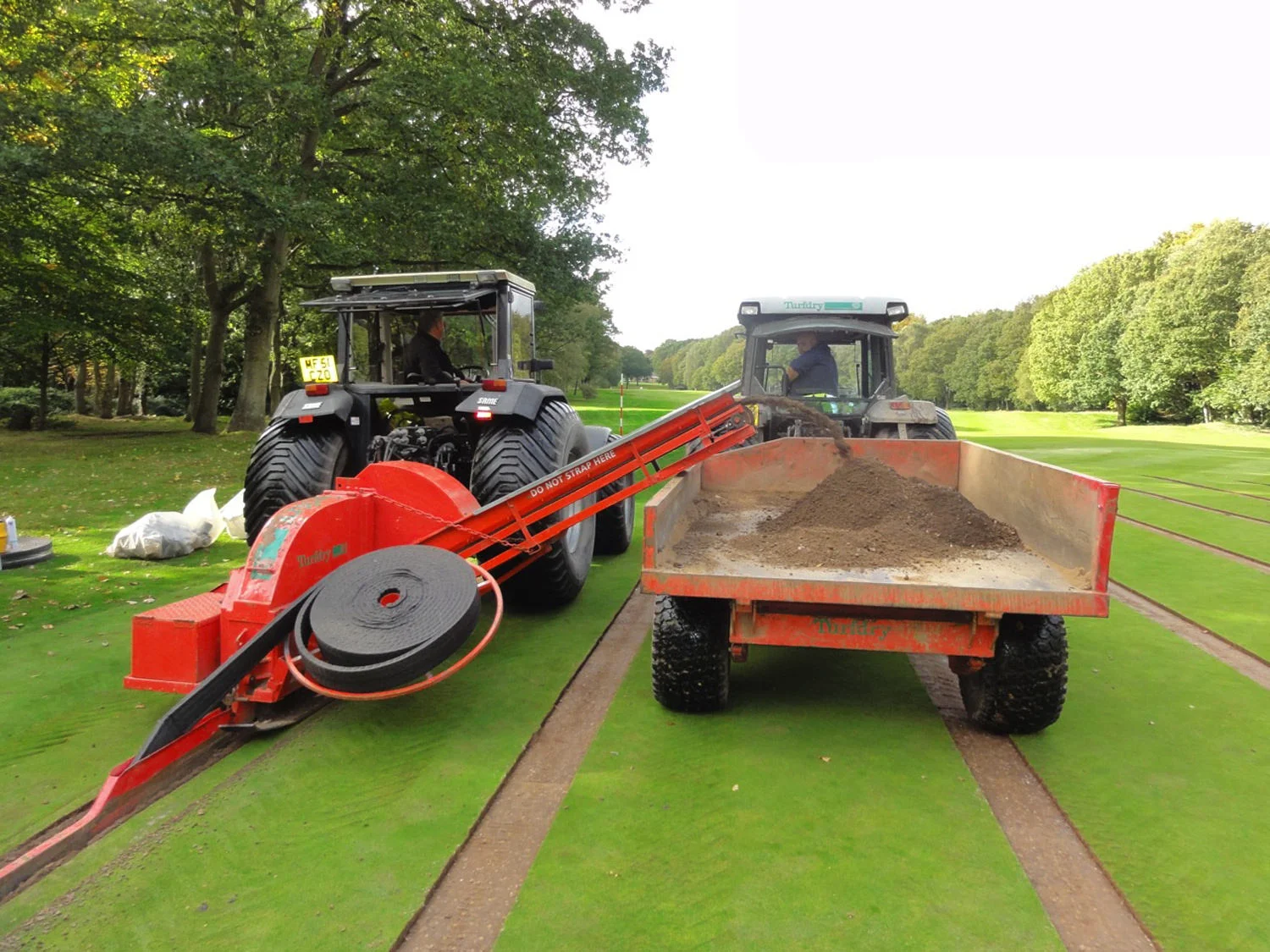 Thorndon Park Golf Club - Drainage Installation