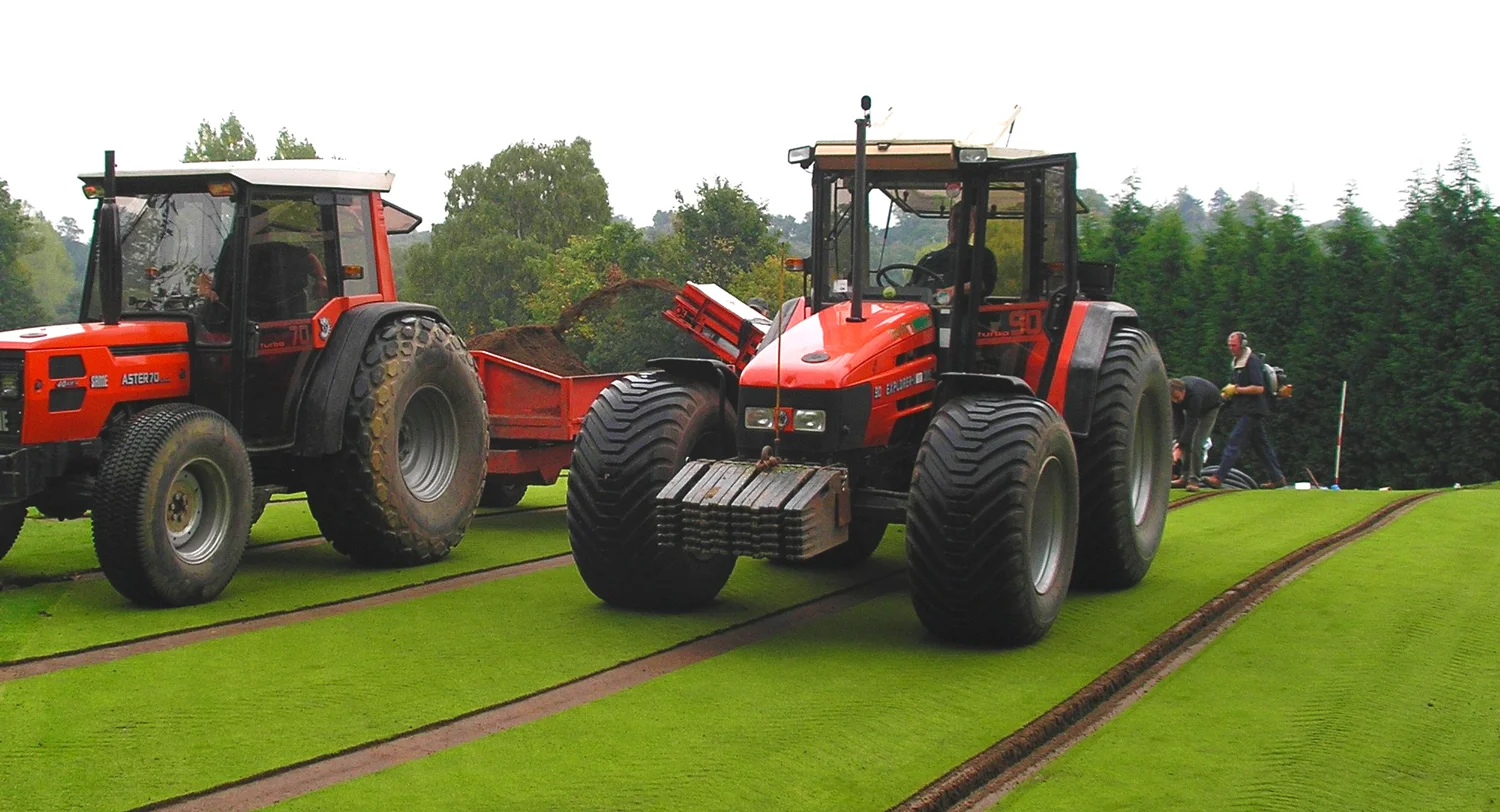 Shirley Park Golf Club - Greens Drainage Installation