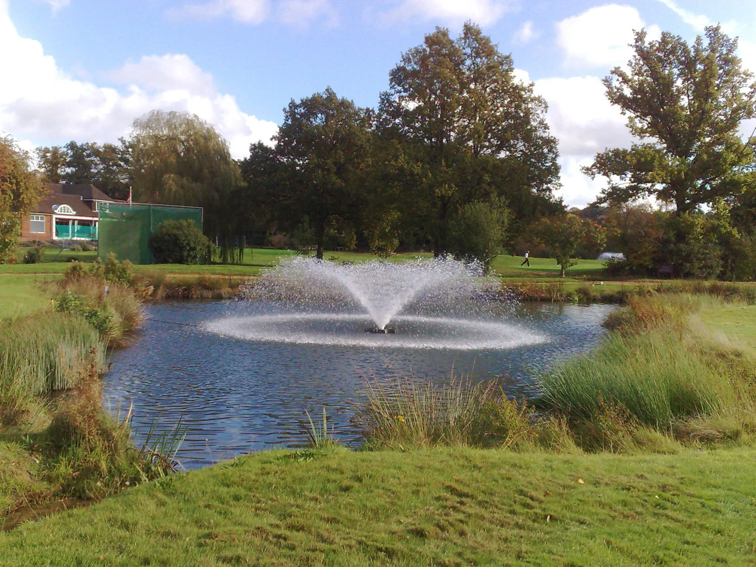 Langley Park Golf Club - Pond Fountain