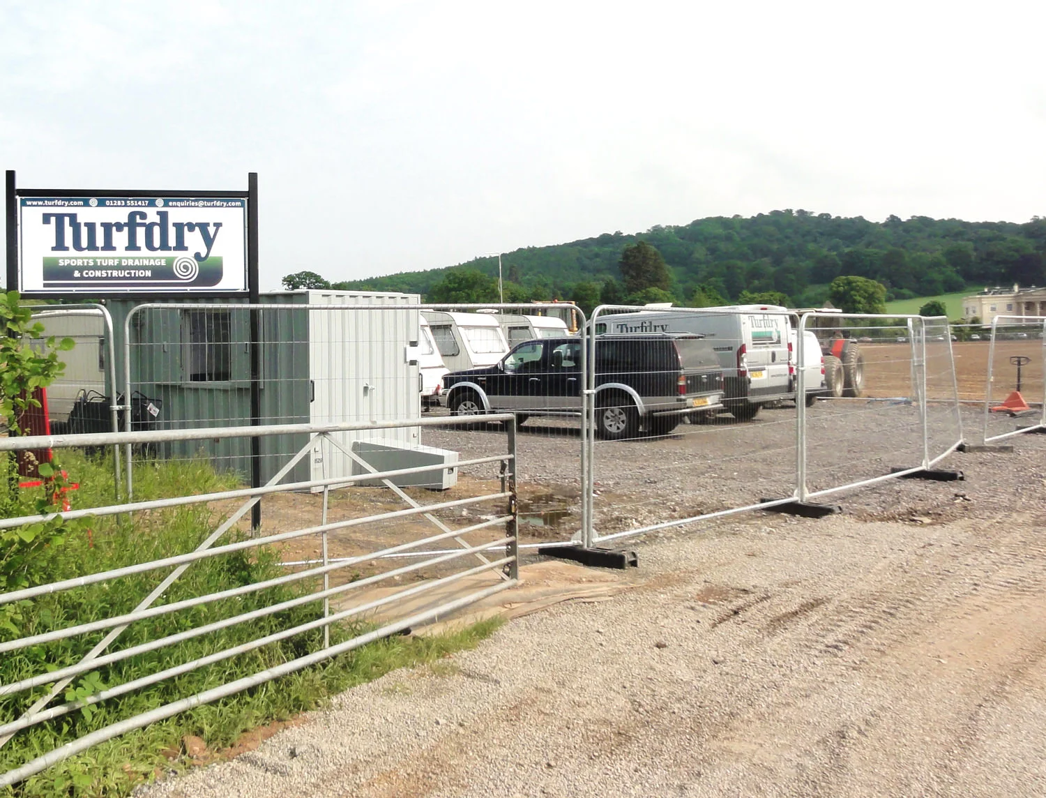 Concord College - Site Compound