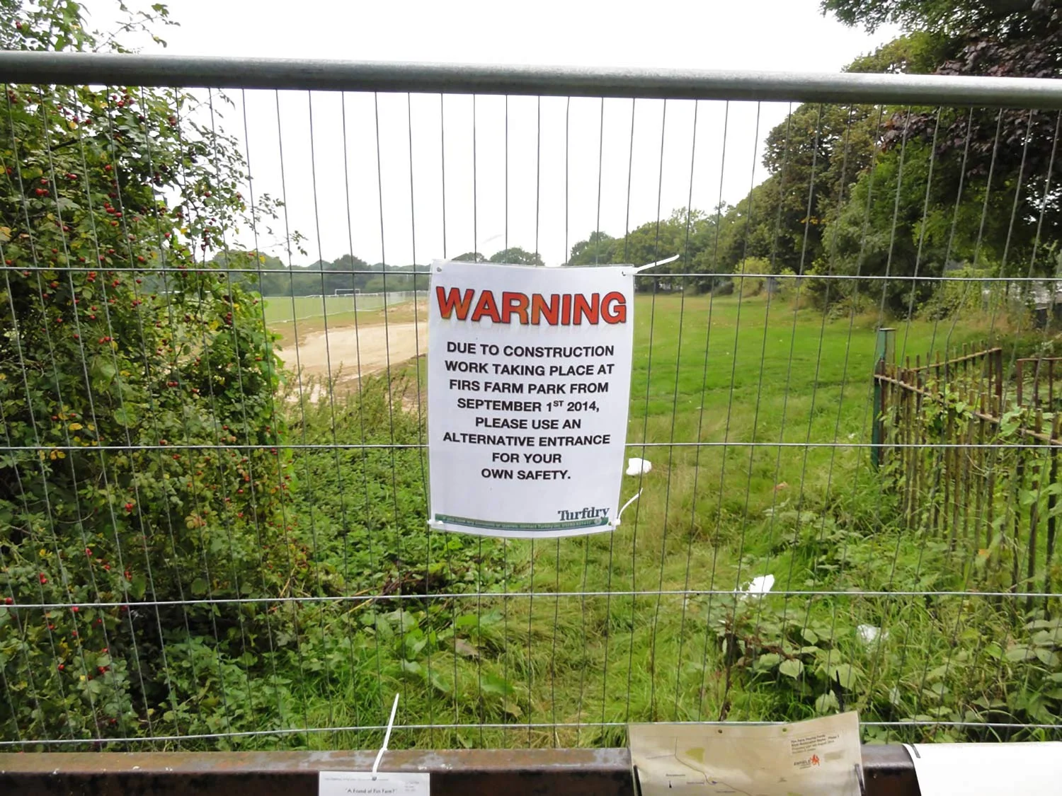 FIrs Farm Park - Site Security
