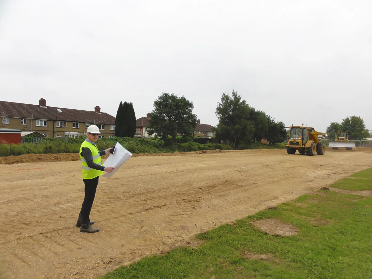 FIrs Farm Park - Bund Construction