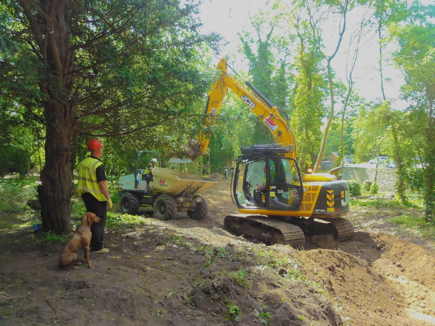 Gough Park - Construction Underway