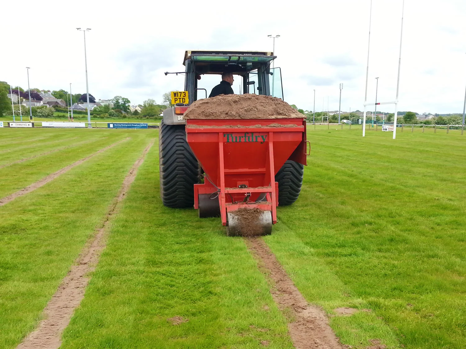 Aspatria RUFC - Drainage Installation