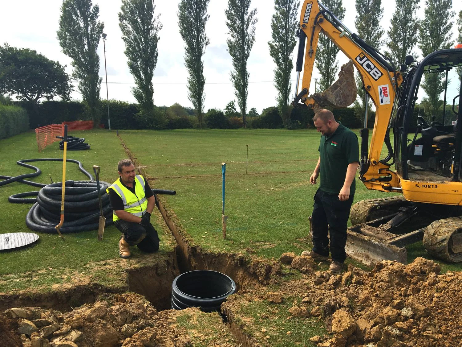 Hellingly RFC - Pitch Drainage