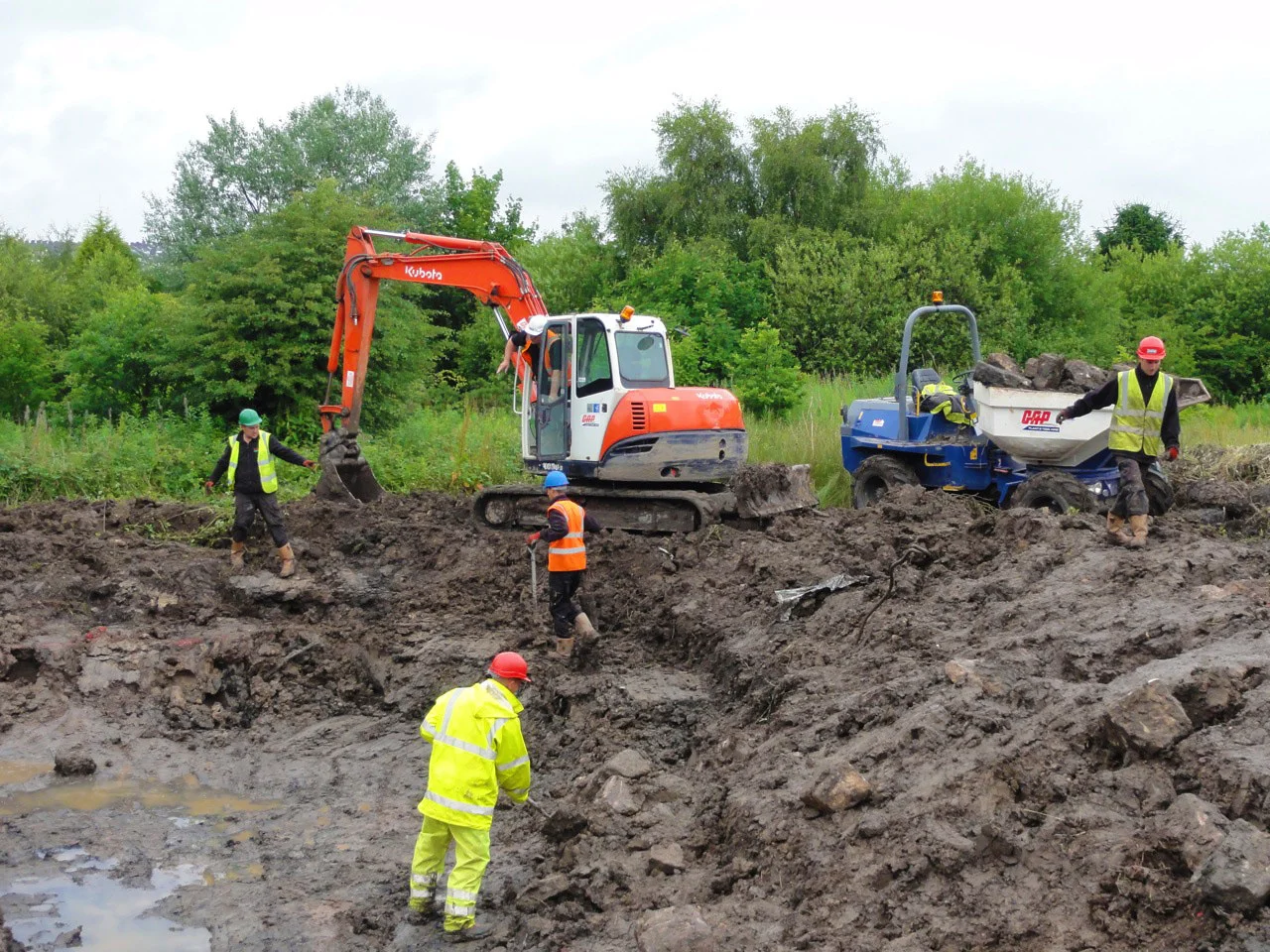 Pond Construction