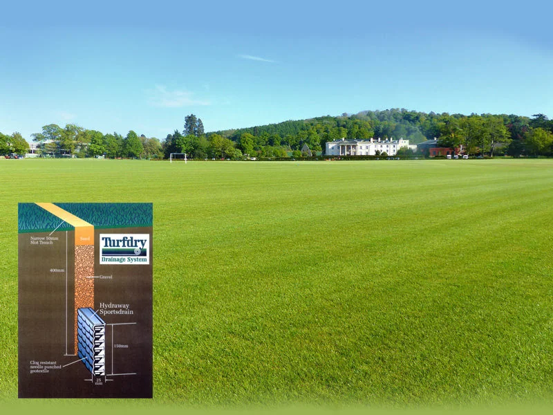 Concord College Turfdry Drainage System