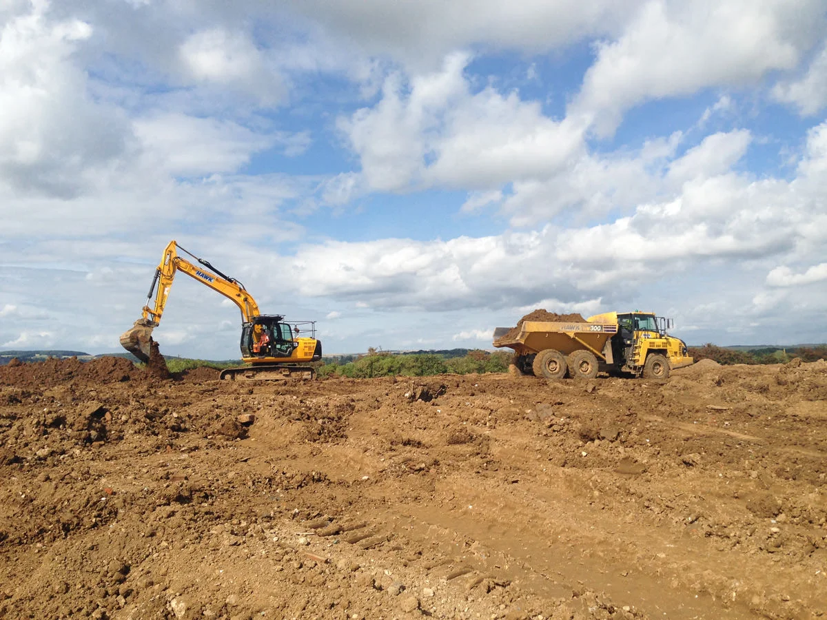 Sports Pitch Construction Project Underway at Kingley Gate, Littlehampton