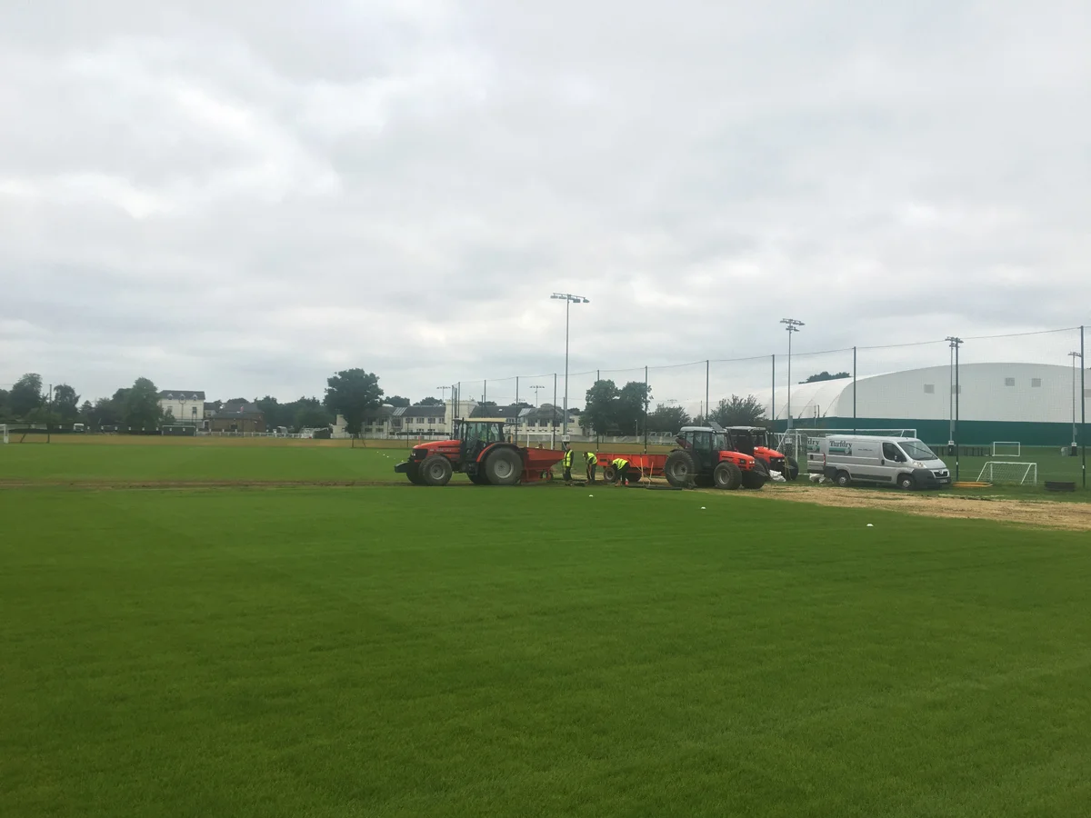 Fulham FC Training Area Drainage Installation