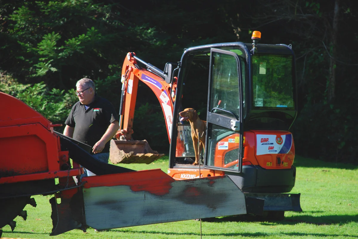Fairway Drainage Installation