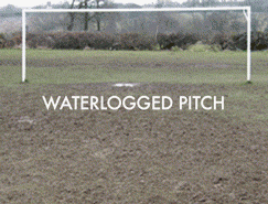 Waterlogged Pitch / 12 Months After Drainage
