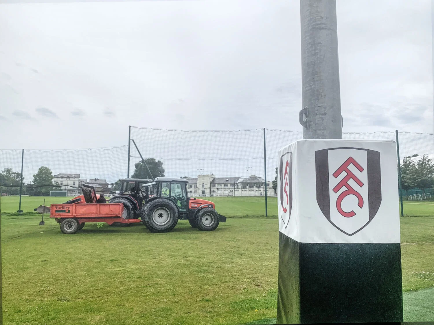 Turfdry in Training at Fulham's Motspur Park