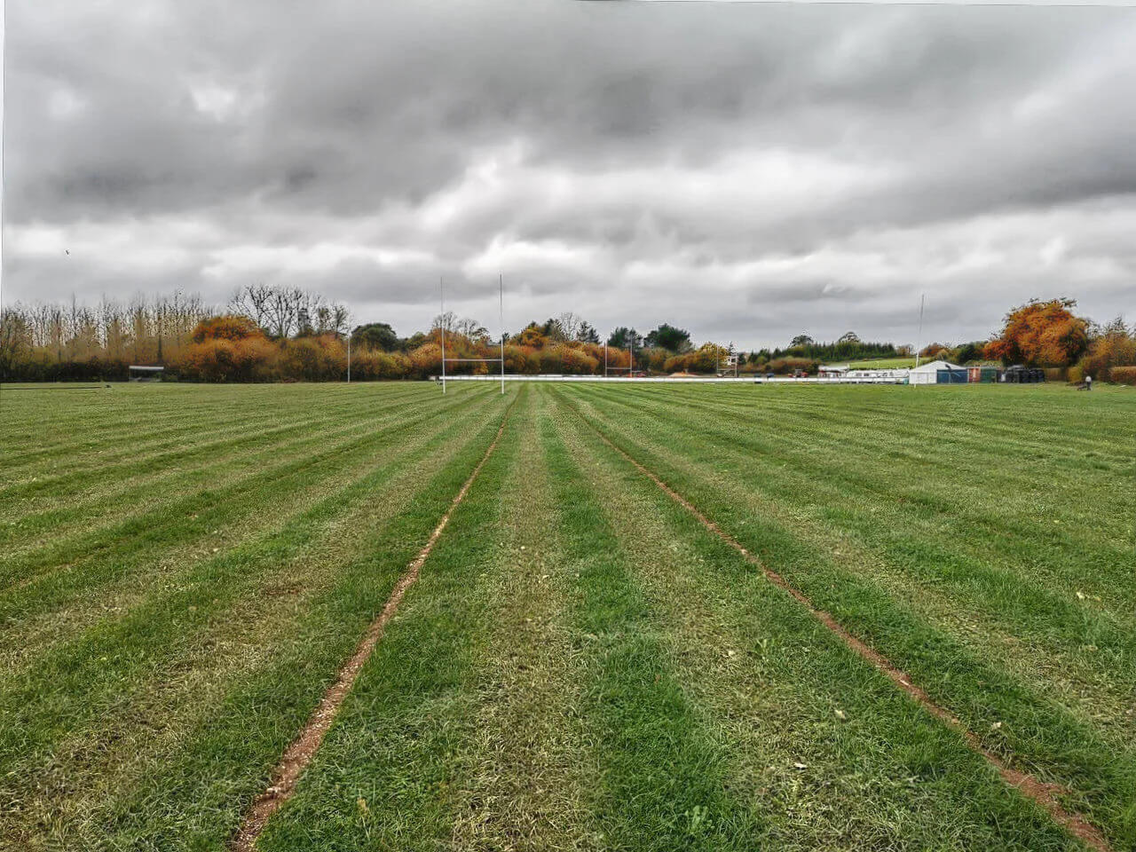 Completed Exeter Athletic RFC Pitch Drainage 