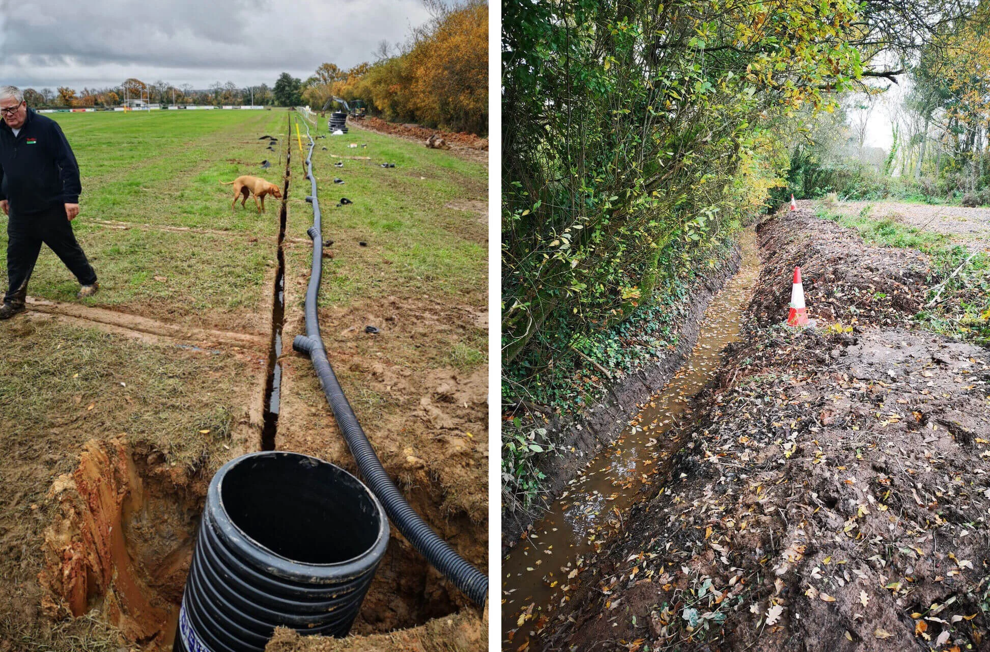 Exeter Athletic RFC Pitch Drainage 