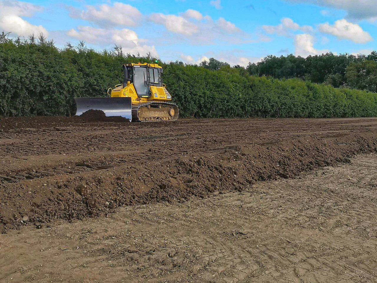 Sports Pitch Construction Project Flying High in Gedling