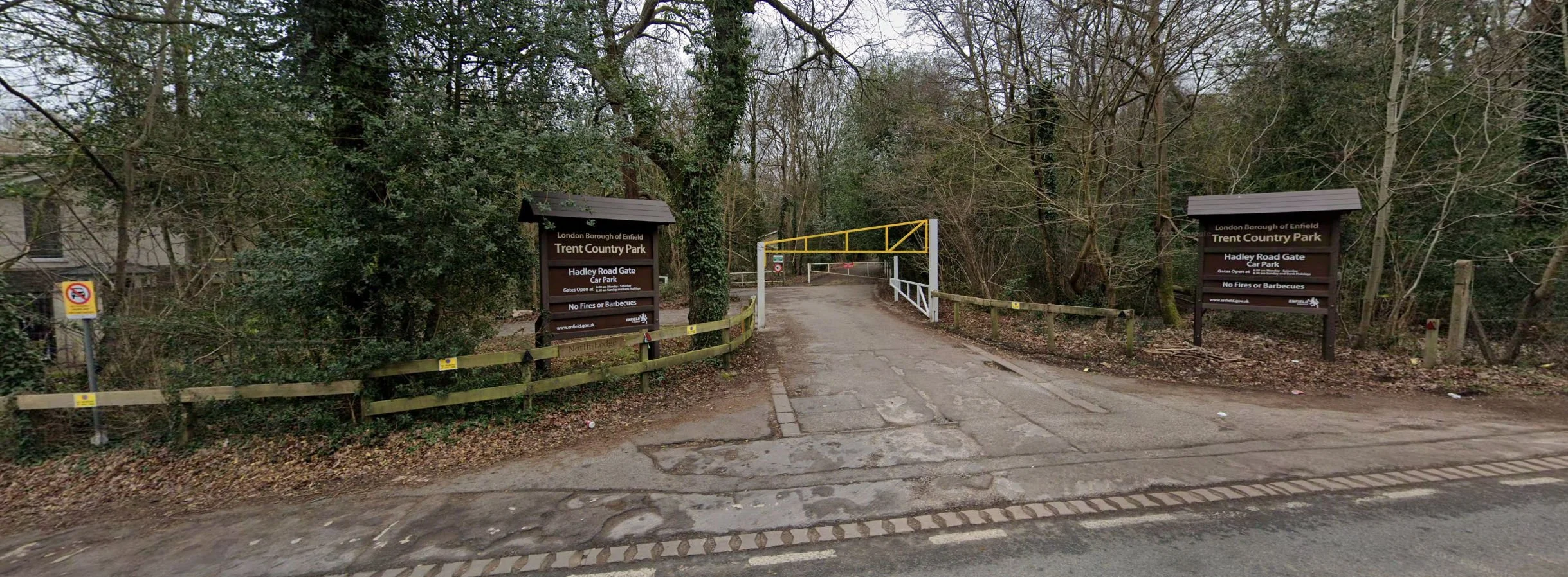 Hadley Road Entrance