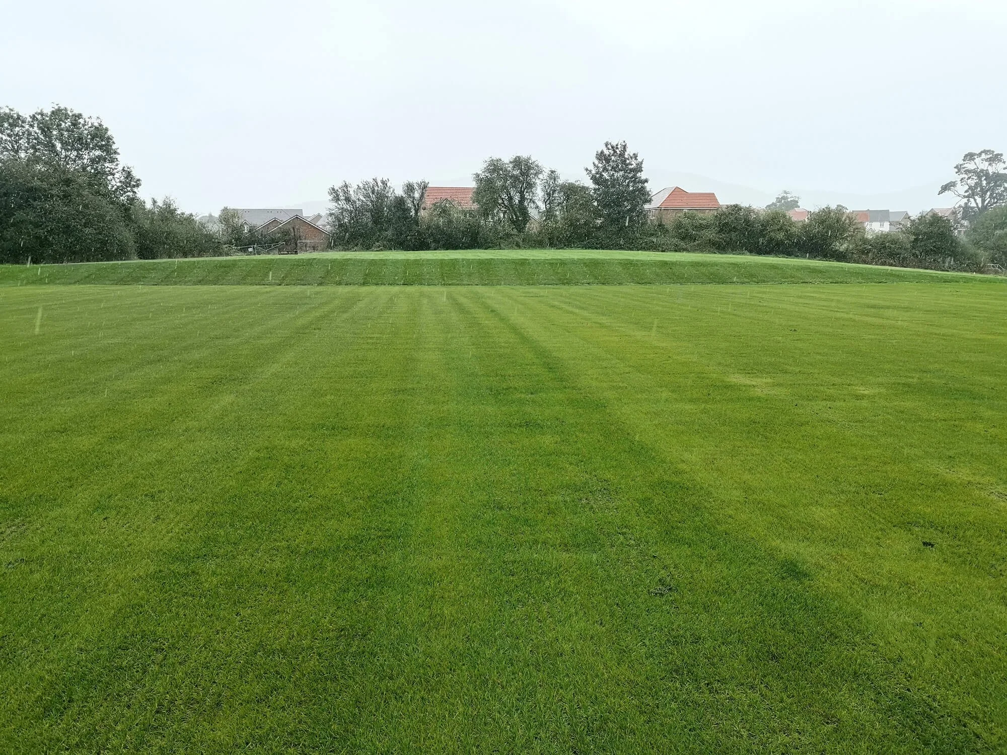 Newly Constructed Sports Pitch at OD Murphy Playing Field Progressing Well