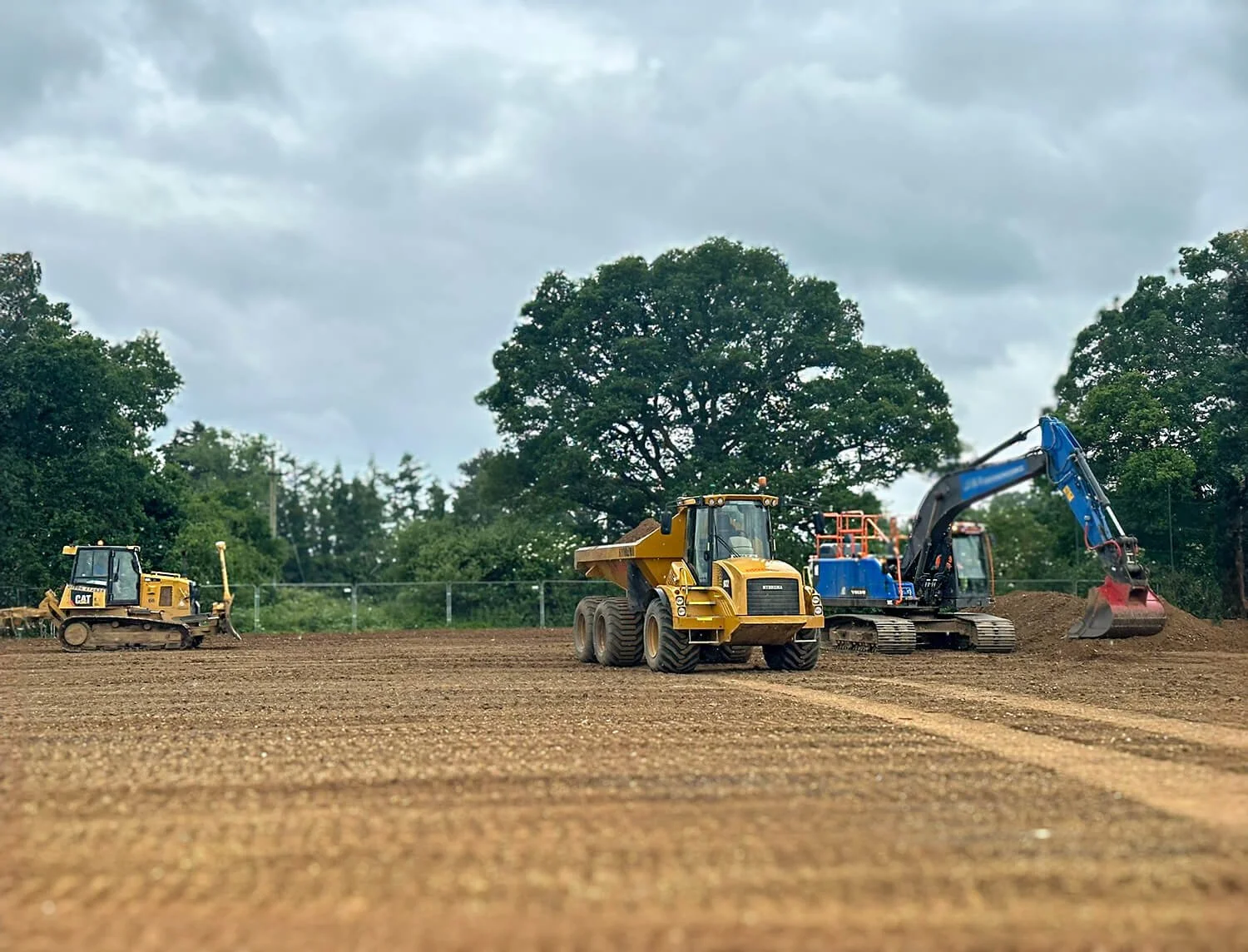 Turfdry Work to Make Sure New Sports Pitch is Made of 'The Right Stuff'