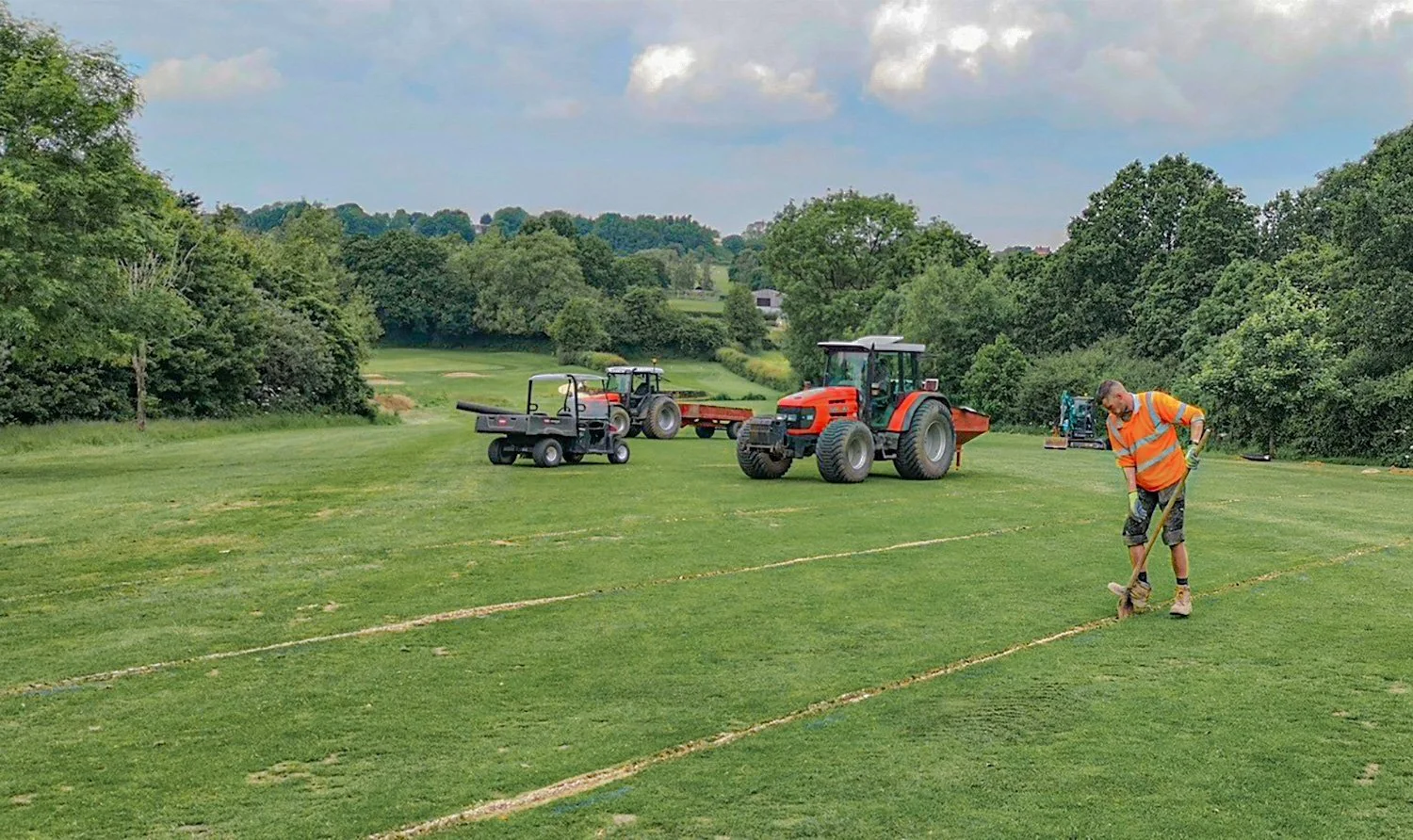 Horsley Lodge Golf Club Invests In Fairway Drainage with Hydraway Sportsdrain