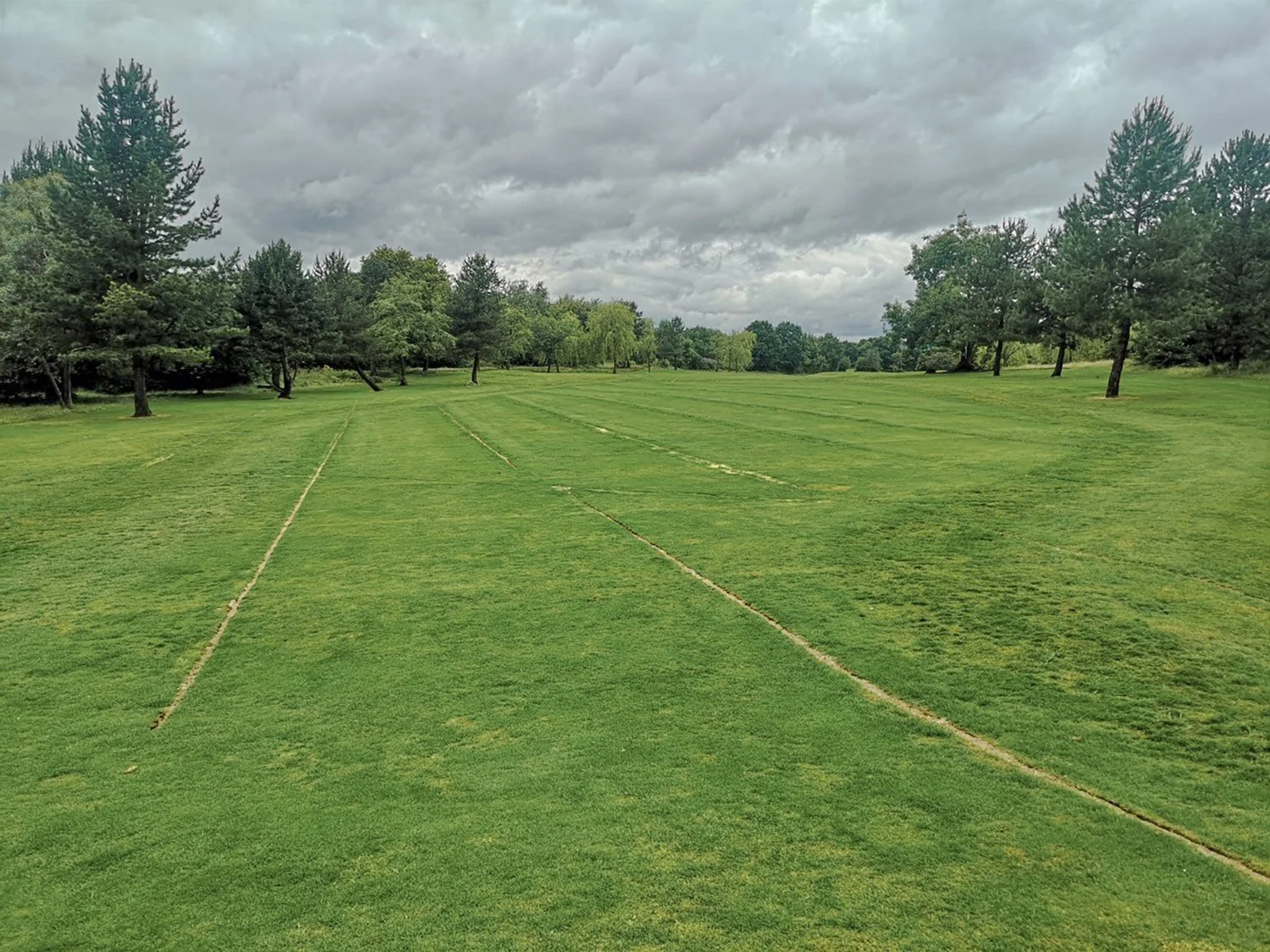 Golf Course Fairway Drainage Installation